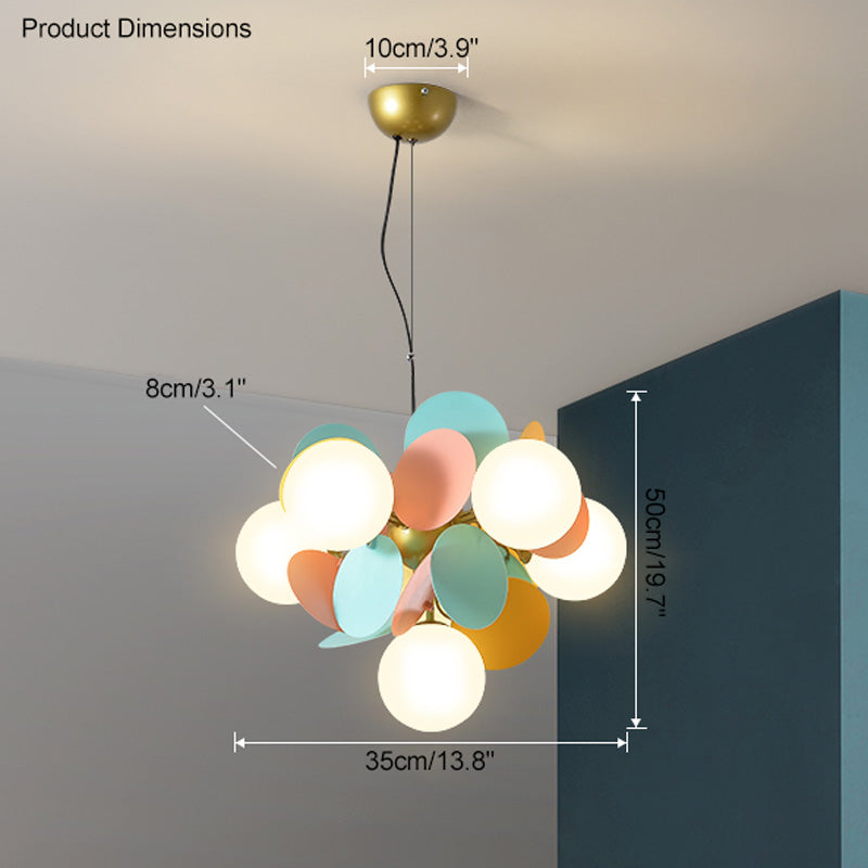 Olverai Branching Bubble Chandelier