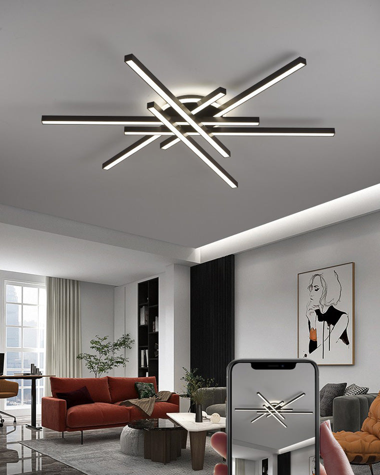 Olverai Integrated Led Flush Mount Ceiling Light
