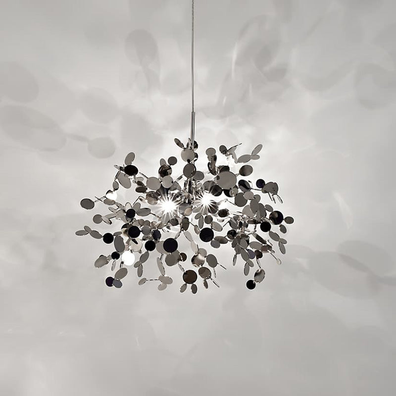 Olverai Argent/Gold Cloud Multi Pendant Chandelier
