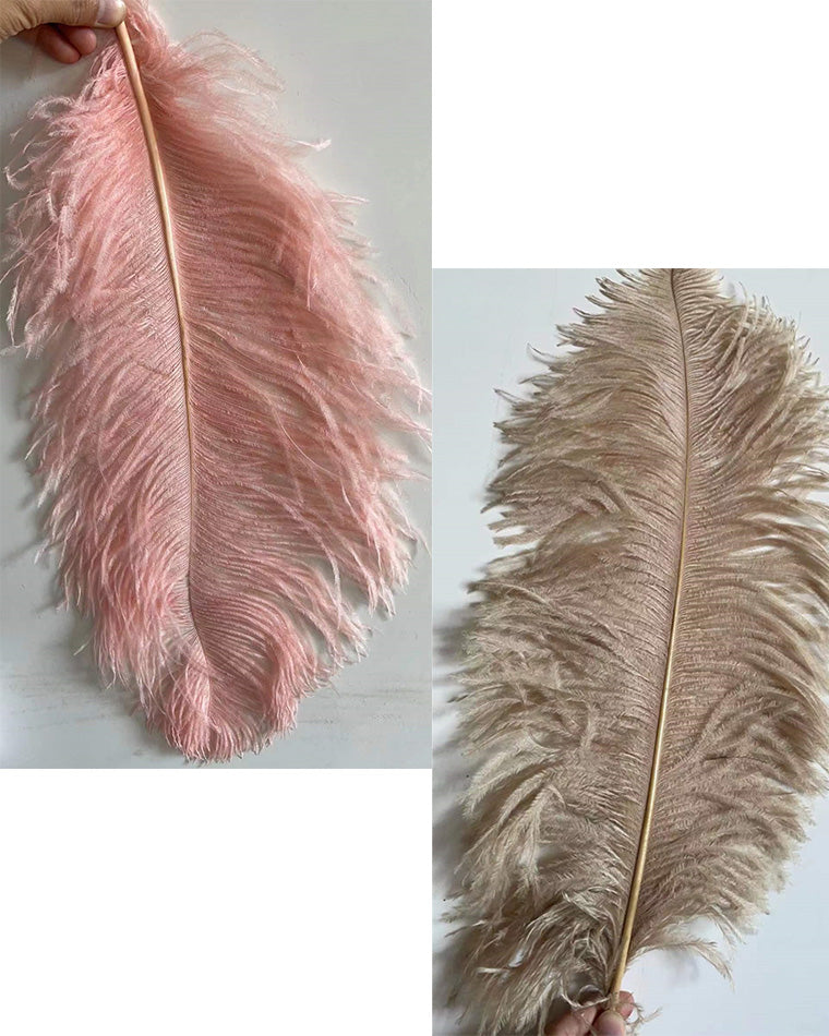 Olverai Feather Palm Tree Floor Lamp