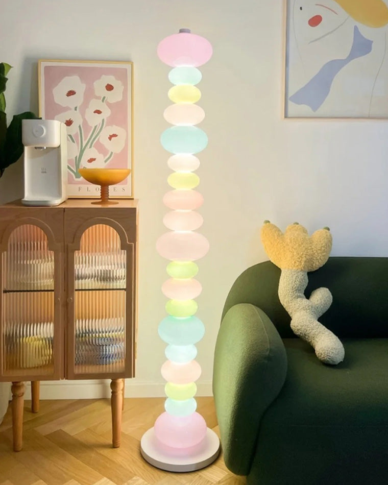 Olverai Candy Skewers Column Floor Lamp