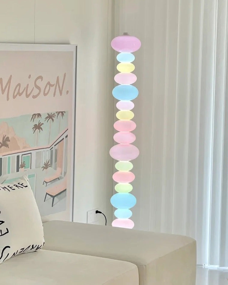Olverai Candy Skewers Column Floor Lamp