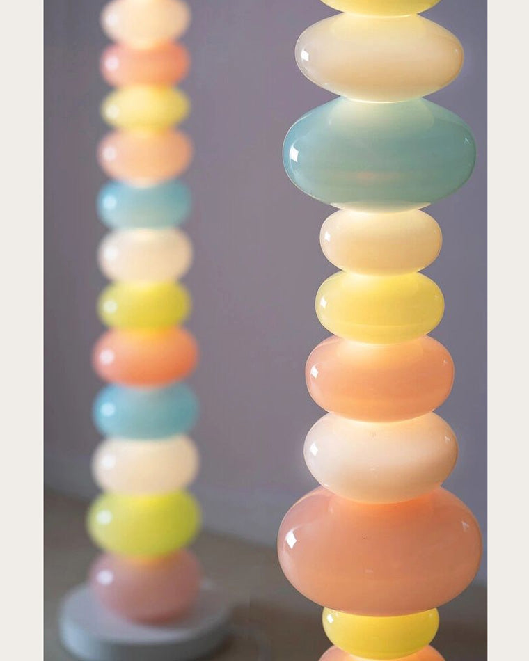 Olverai Candy Skewers Column Floor Lamp
