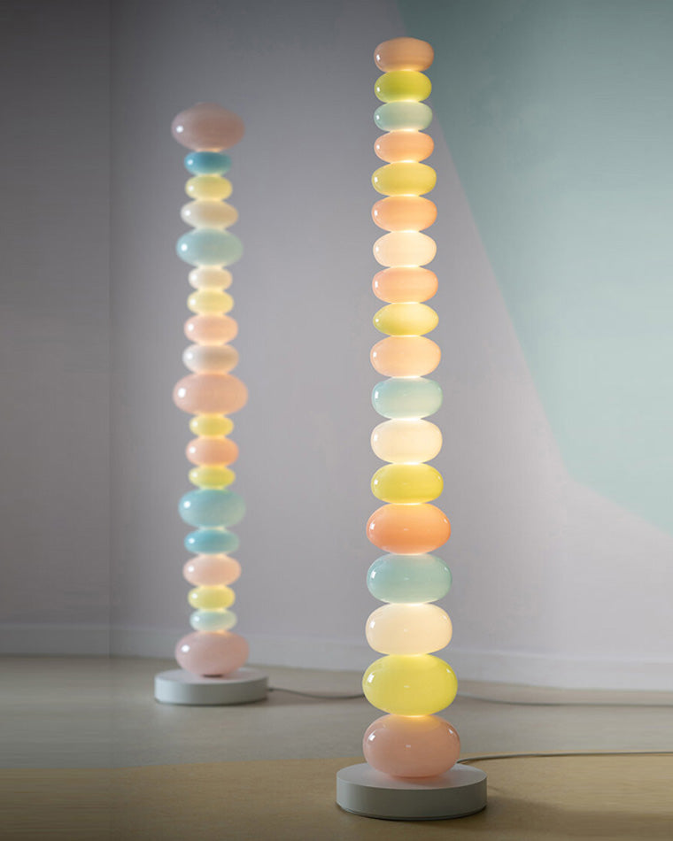 Olverai Candy Skewers Column Floor Lamp