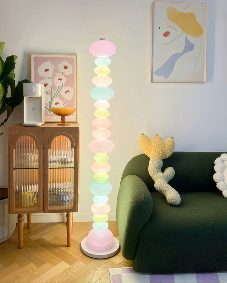 Olverai Candy Skewers Column Floor Lamp