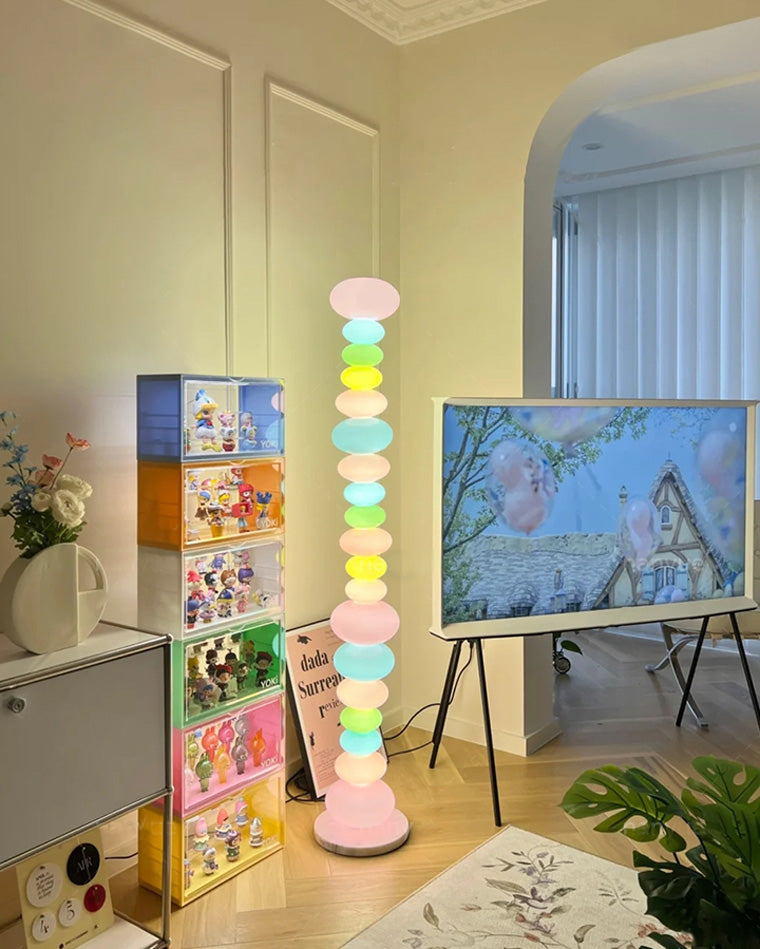 Olverai Candy Skewers Column Floor Lamp