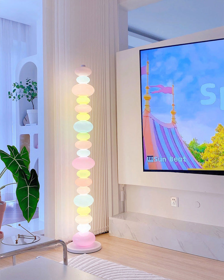 Olverai Candy Skewers Column Floor Lamp