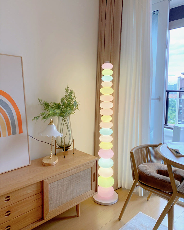Olverai Candy Skewers Column Floor Lamp