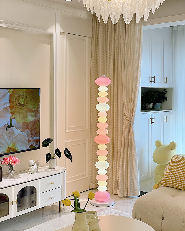 Olverai Candy Skewers Column Floor Lamp