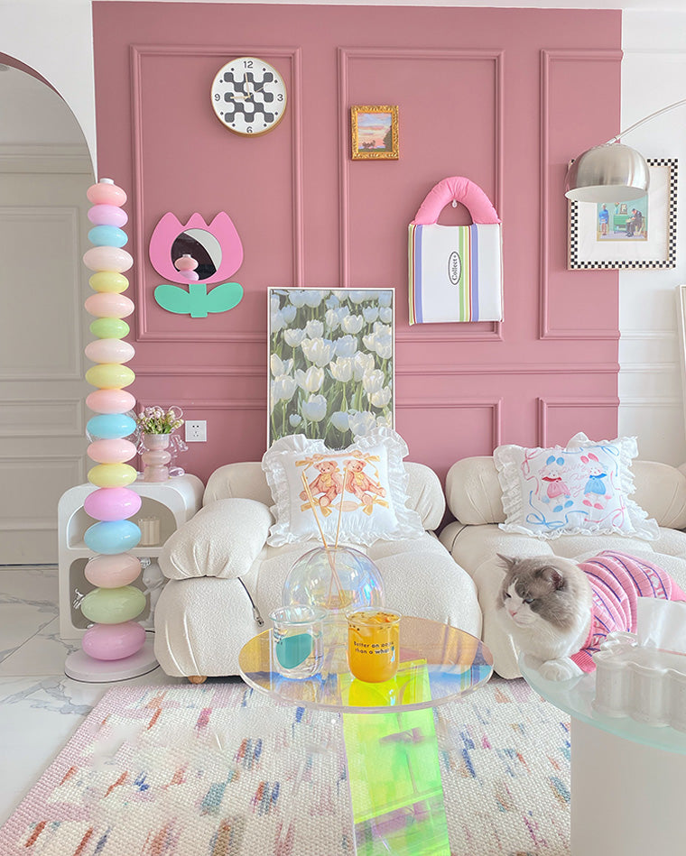 Olverai Candy Skewers Column Floor Lamp