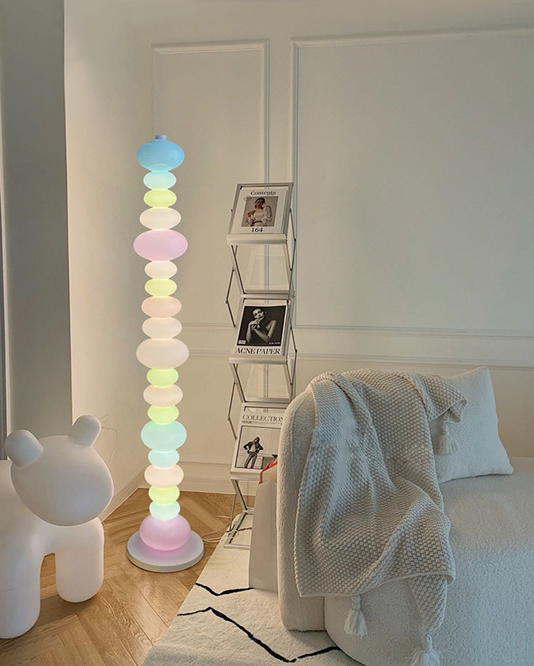 Olverai Candy Skewers Column Floor Lamp