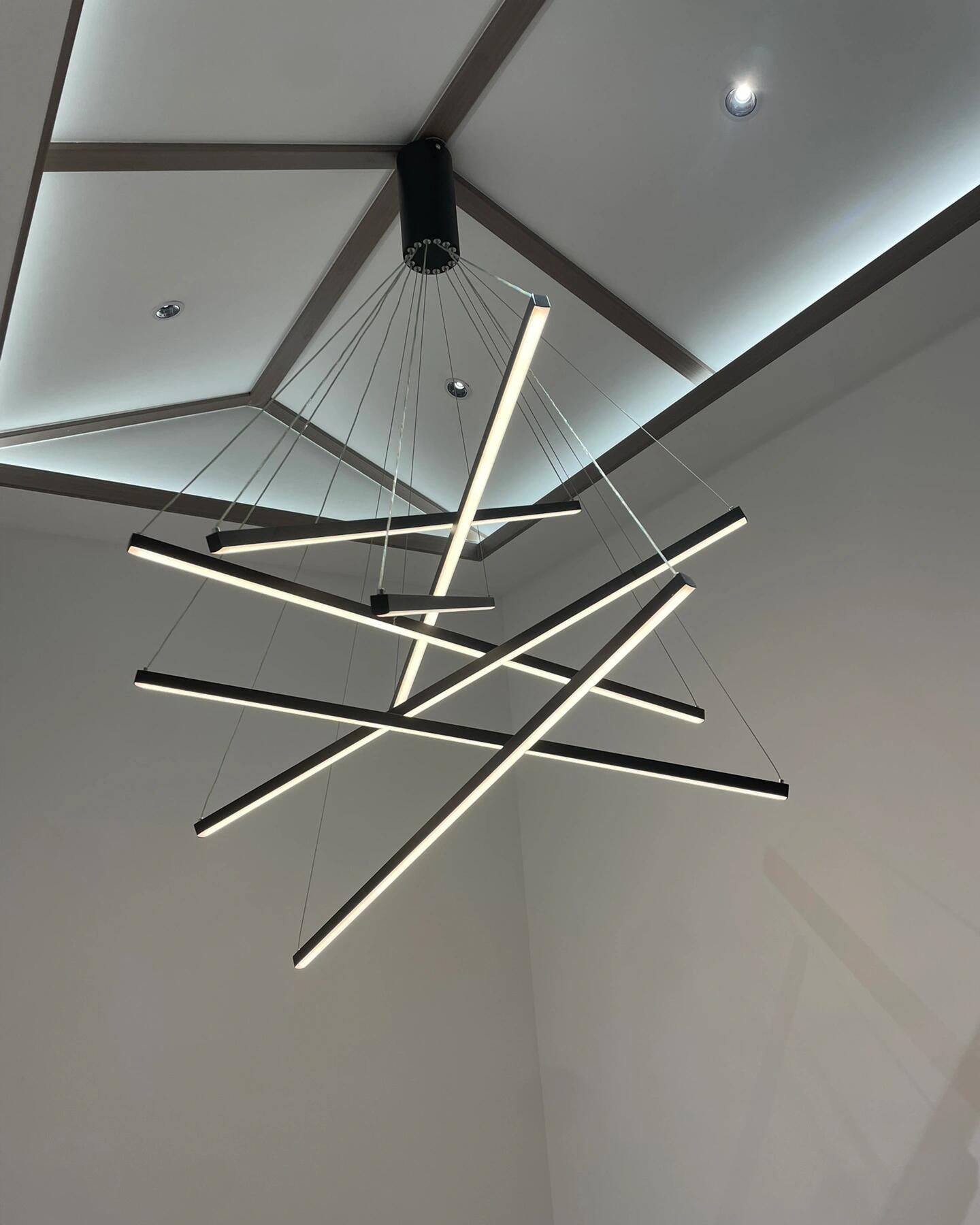 Olverai Multi Sticks LED Chandelier