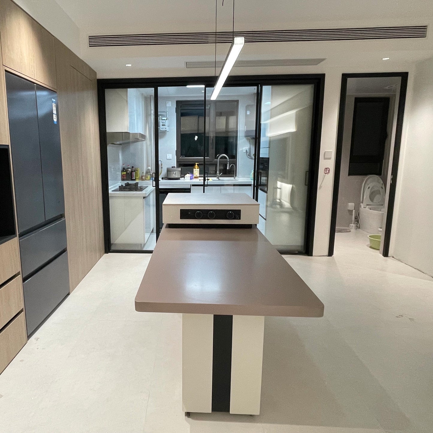 Olverai Extra Long Linear Pendant Light