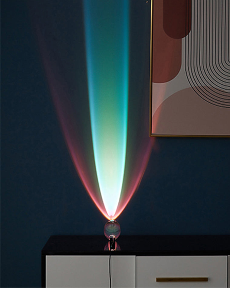 Olverai Star Projector Glass Table Lamp