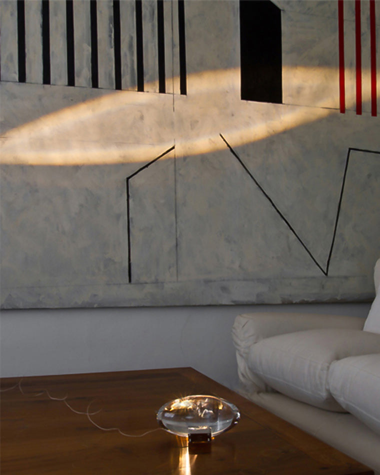 Olverai Star Projector Glass Table Lamp