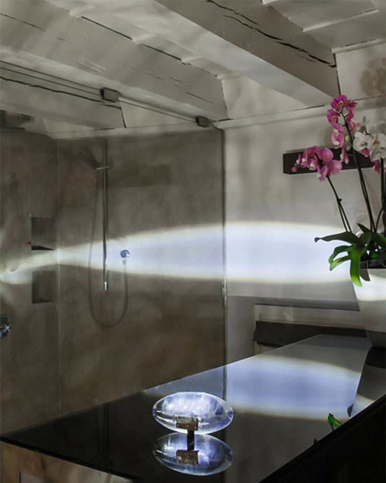 Olverai Star Projector Glass Table Lamp