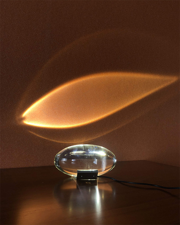 Olverai Star Projector Glass Table Lamp