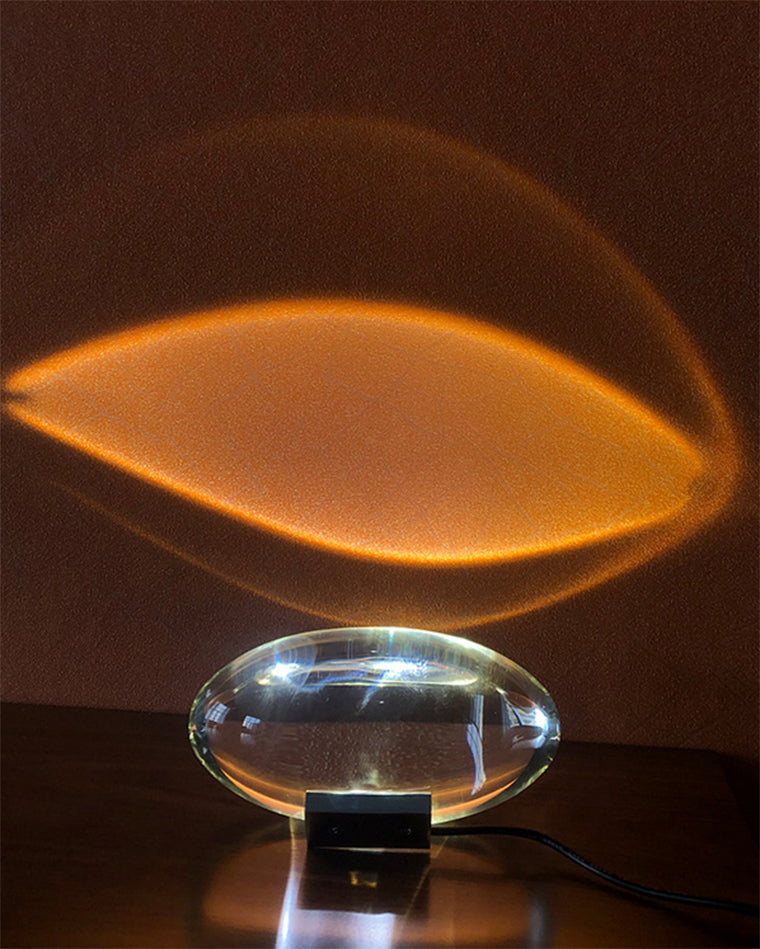 Olverai Star Projector Glass Table Lamp