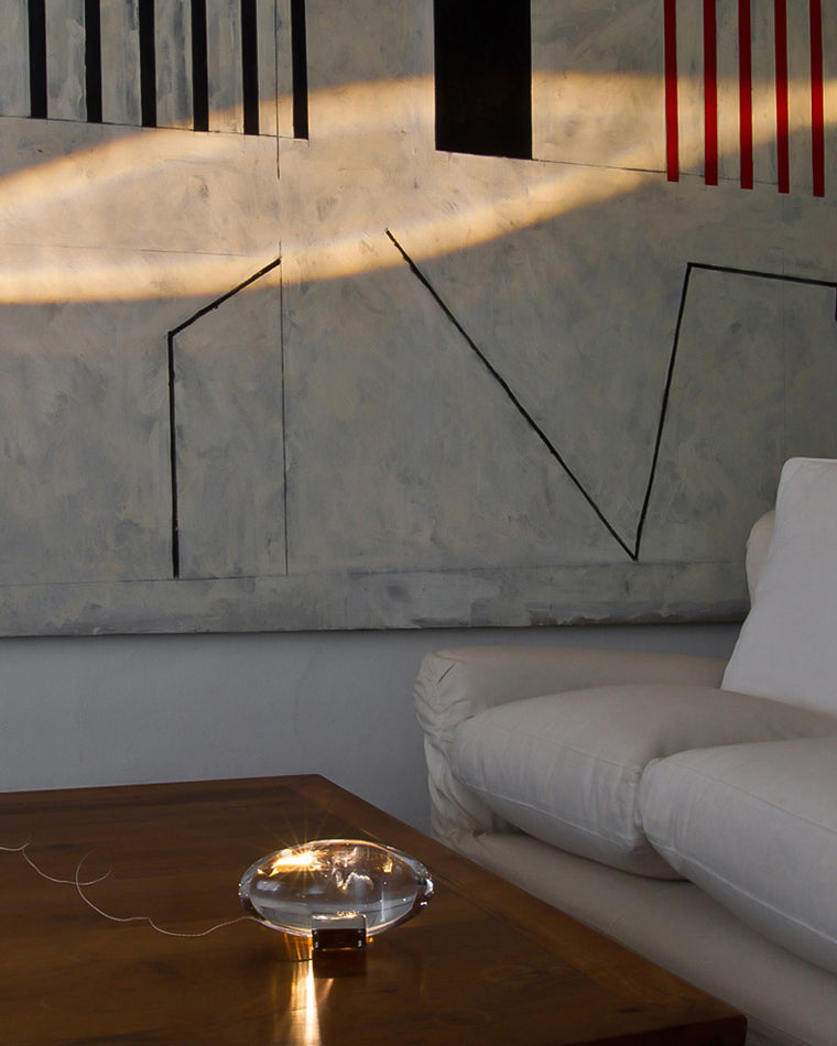Olverai Star Projector Glass Table Lamp