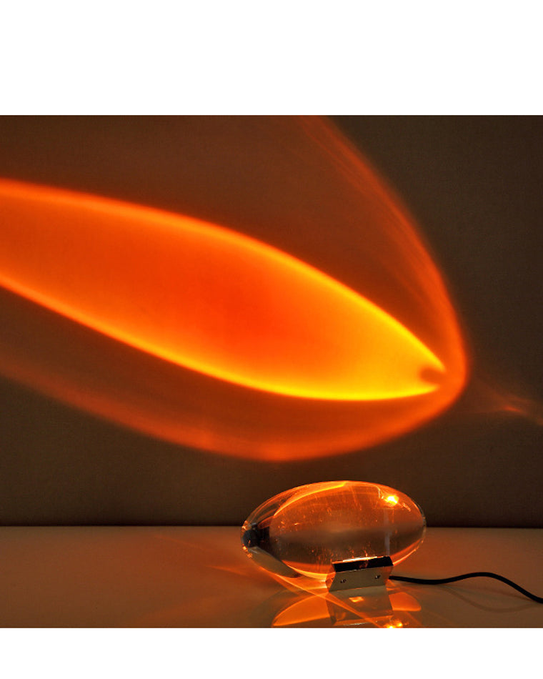 Olverai Star Projector Glass Table Lamp
