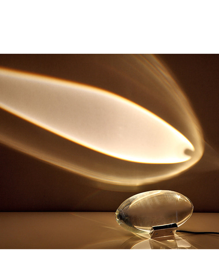 Olverai Star Projector Glass Table Lamp