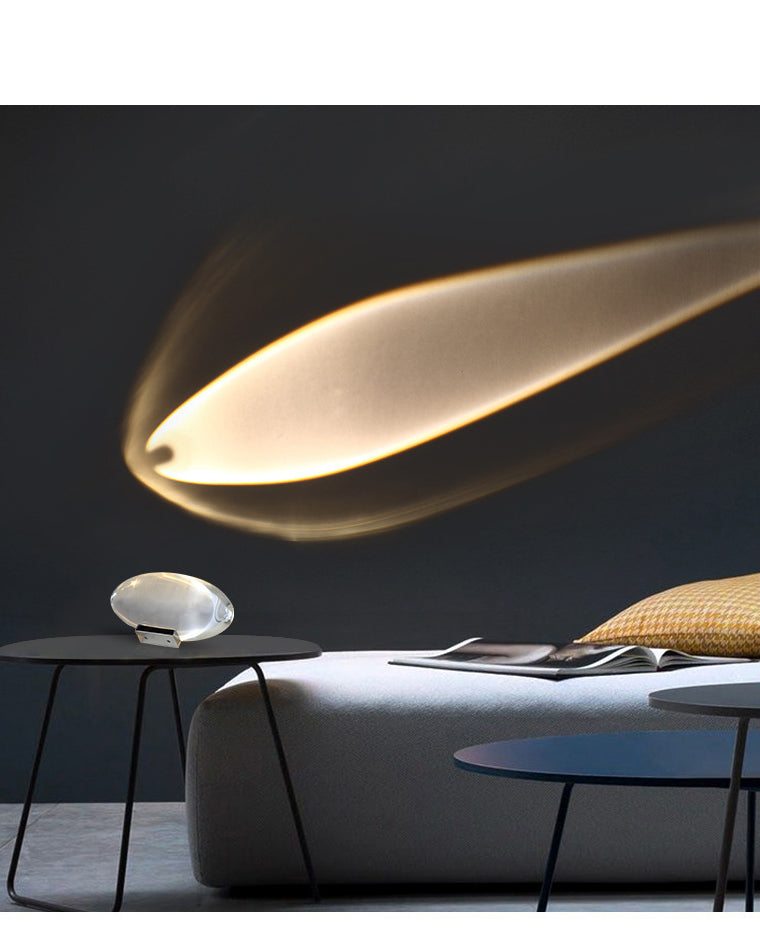 Olverai Star Projector Glass Table Lamp