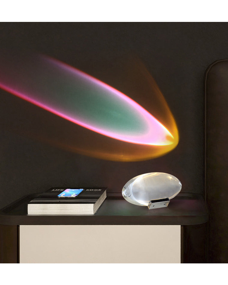 Olverai Star Projector Glass Table Lamp