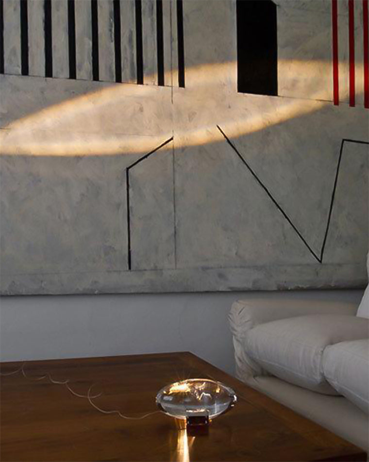 Olverai Star Projector Glass Table Lamp