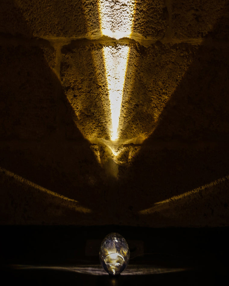 Olverai Star Projector Glass Table Lamp