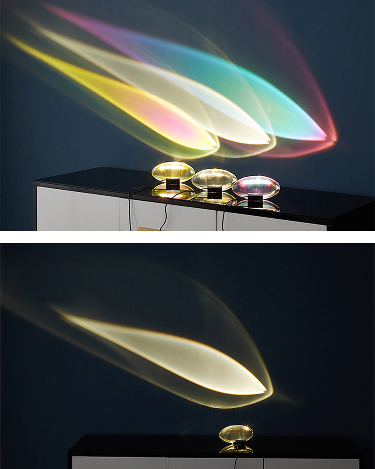Olverai Star Projector Glass Table Lamp