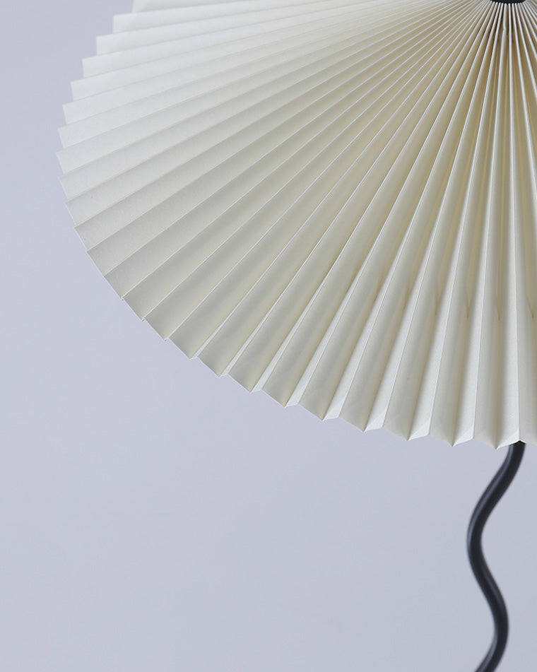 Olverai Wavy Pleated Table Lamp