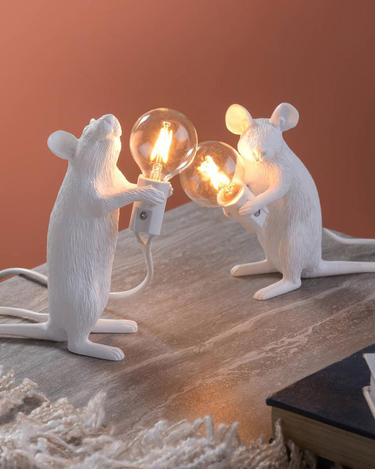 Olverai Mouse Small Animal Table Lamp