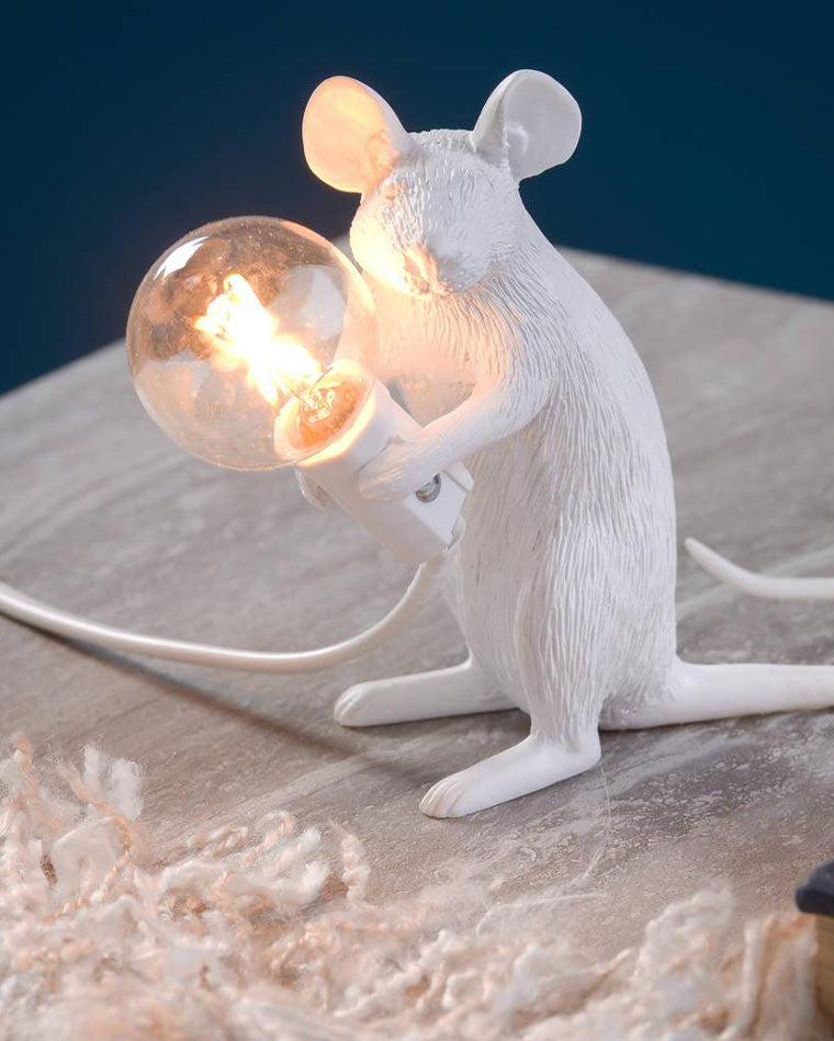 Olverai Mouse Small Animal Table Lamp