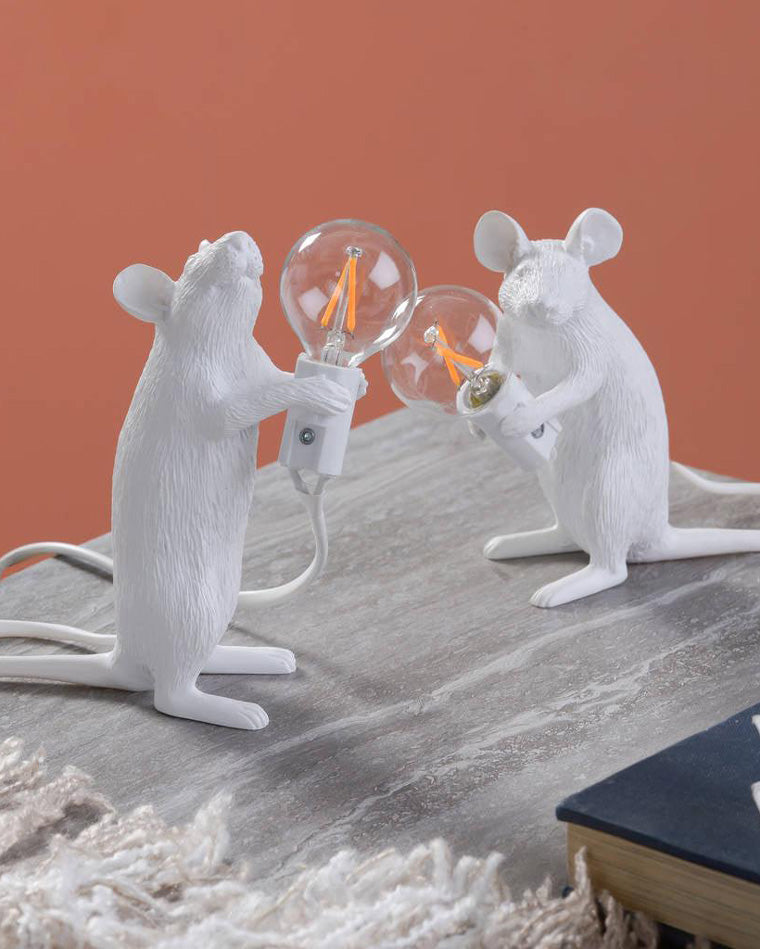 Olverai Mouse Small Animal Table Lamp