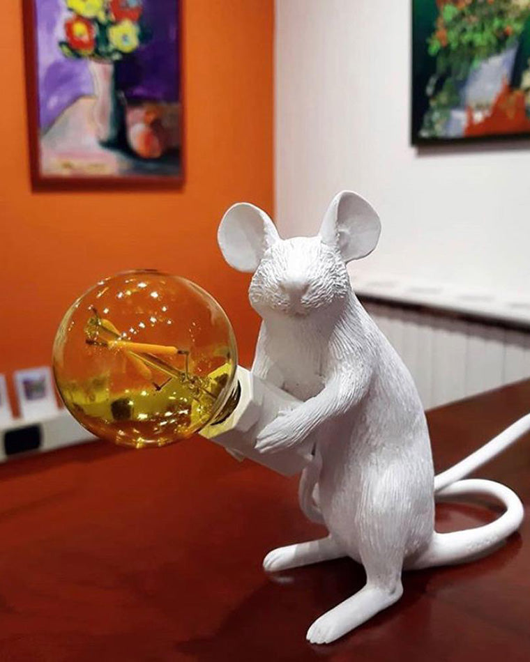 Olverai Mouse Small Animal Table Lamp