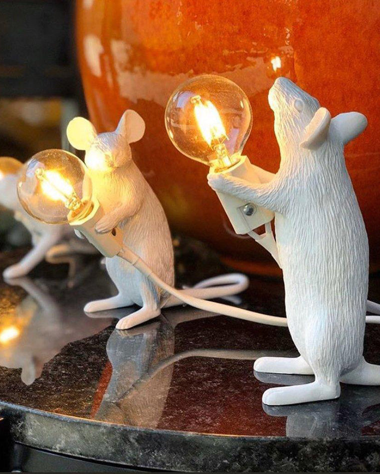 Olverai Mouse Small Animal Table Lamp