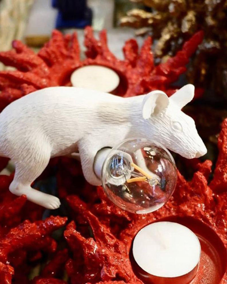 Olverai Mouse Small Animal Table Lamp