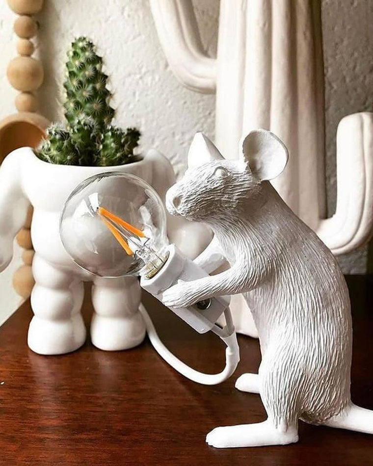 Olverai Mouse Small Animal Table Lamp