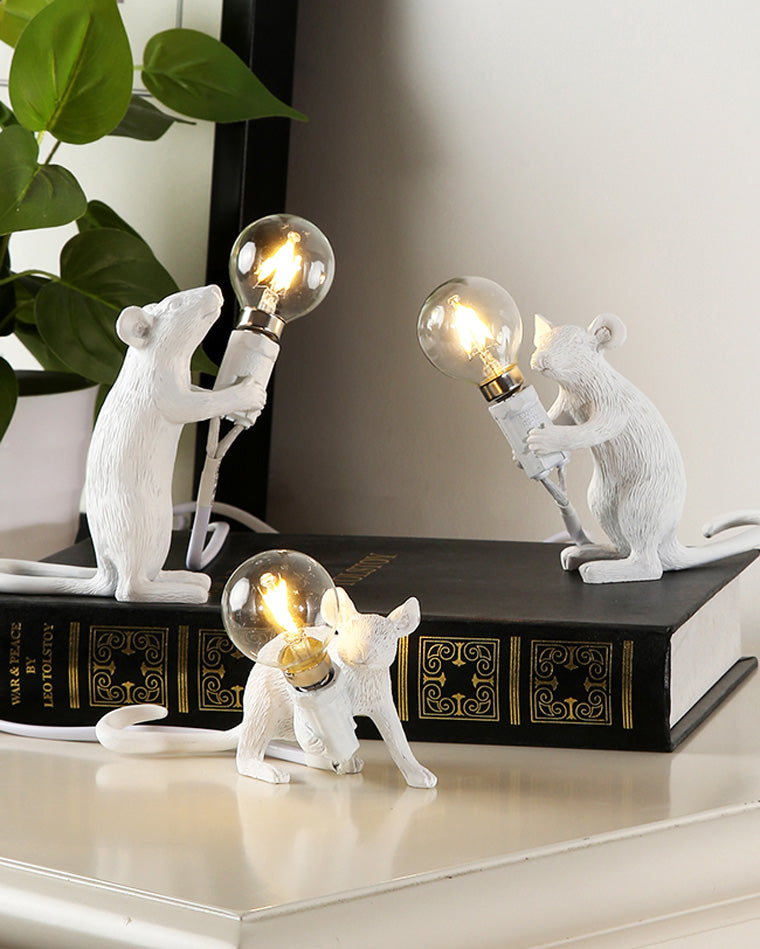 Olverai Mouse Small Animal Table Lamp