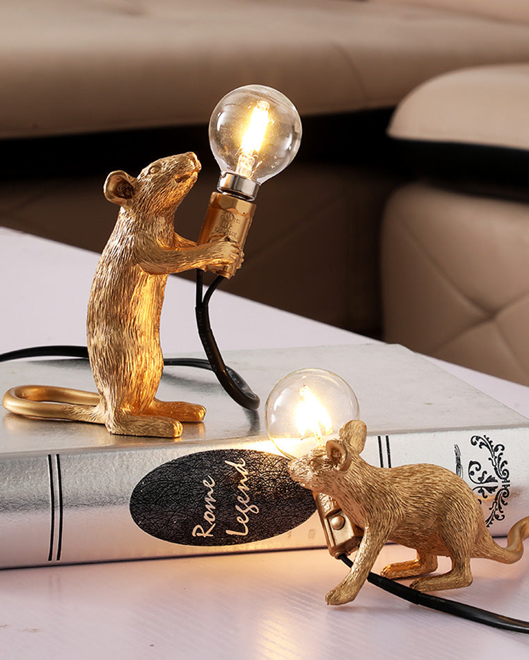 Olverai Mouse Small Animal Table Lamp