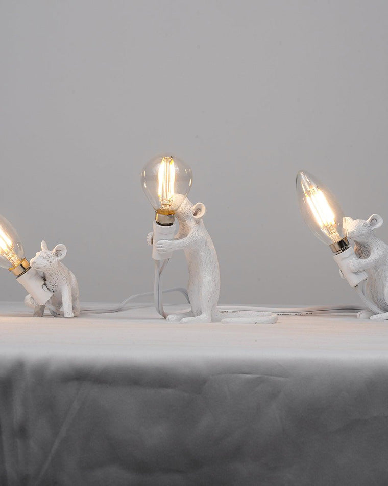Olverai Mouse Small Animal Table Lamp