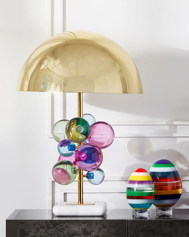Olverai Bubble Dome Table Lamp