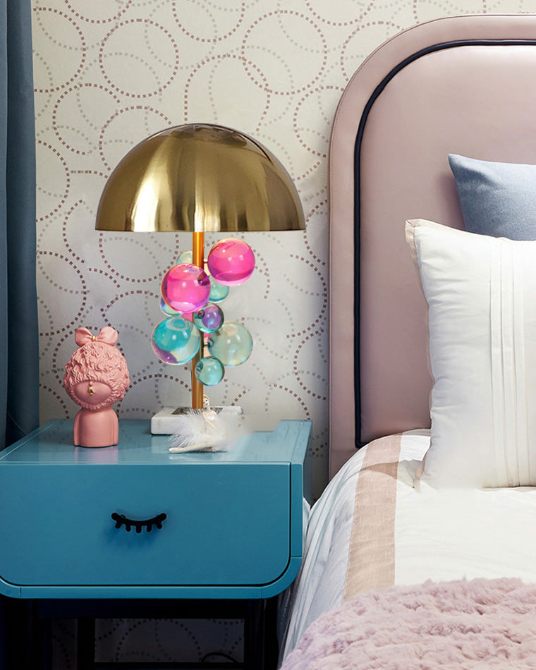 Olverai Bubble Dome Table Lamp