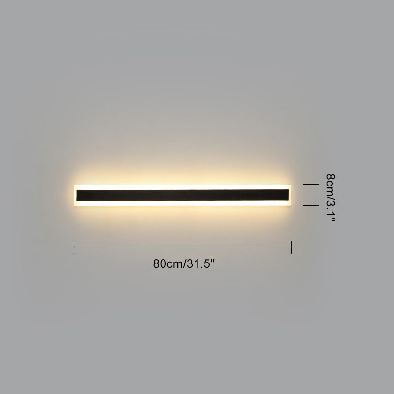 Olverai Outdoor Linear Wall Light