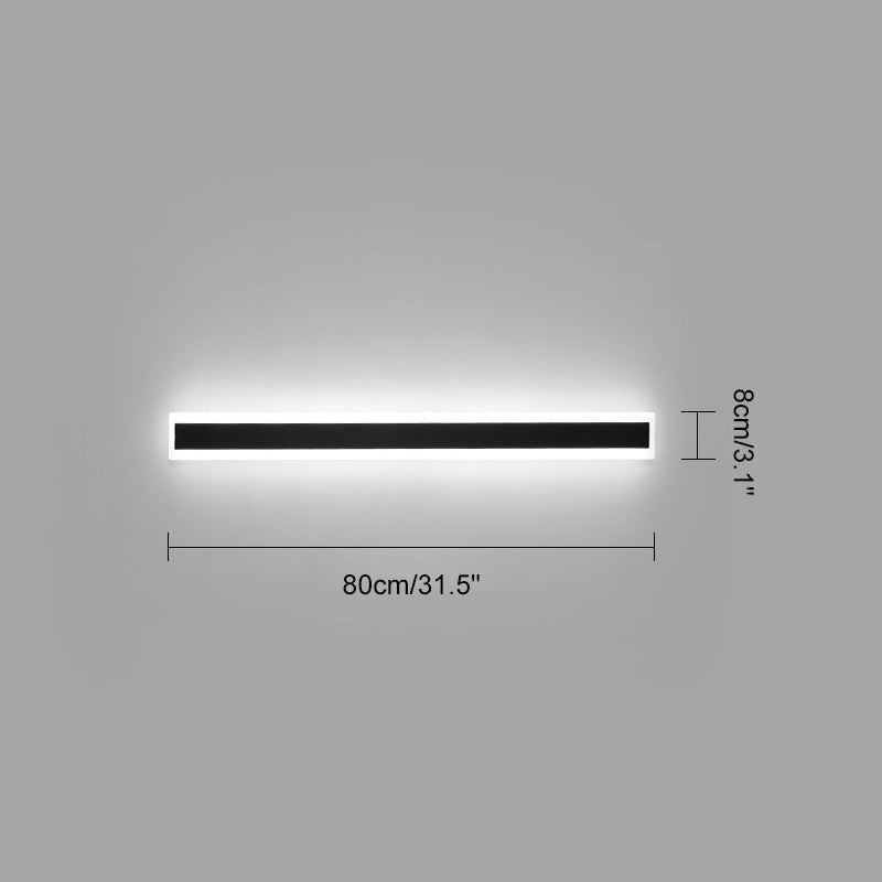 Olverai Outdoor Linear Wall Light