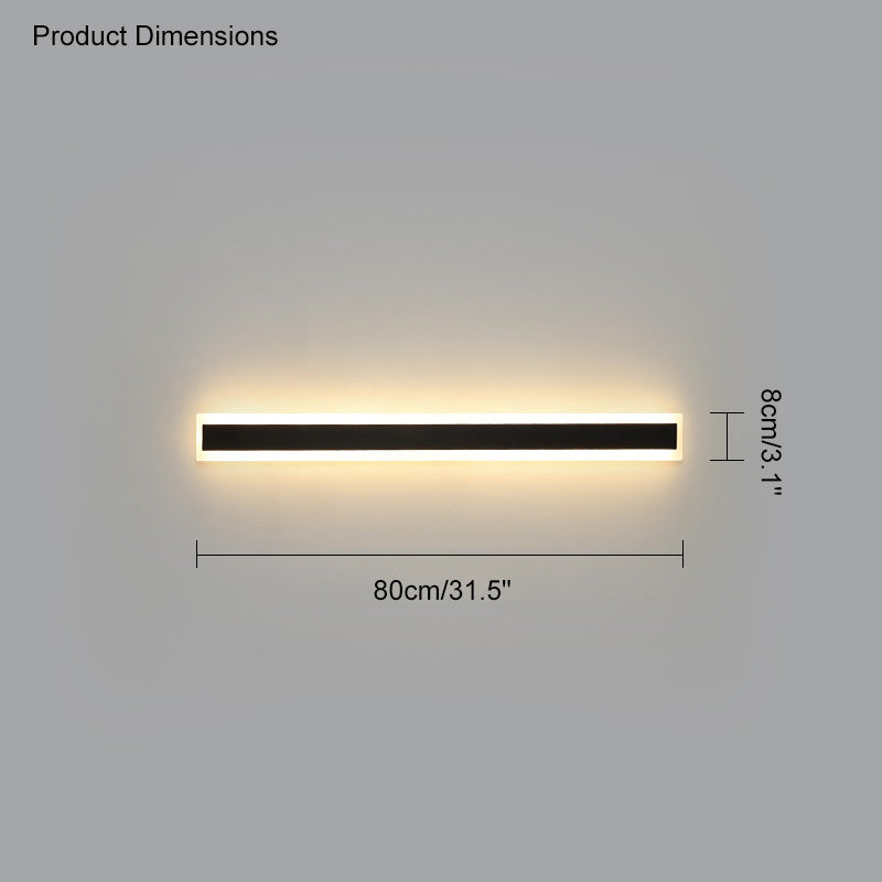 Olverai Outdoor Linear Wall Light