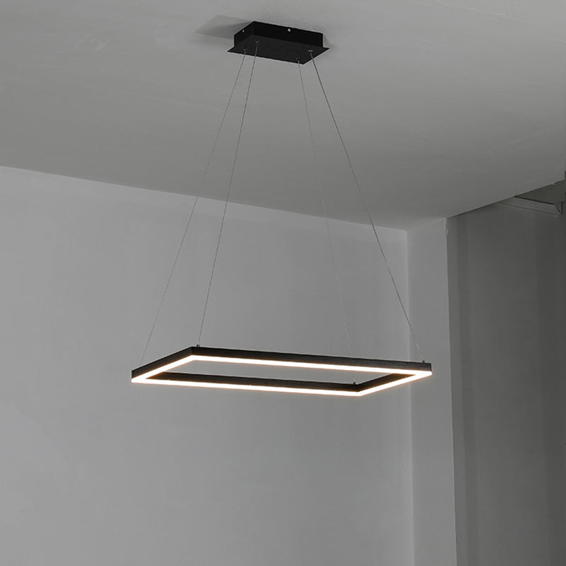 OlveraiTiered Rectangular LED Chandelier