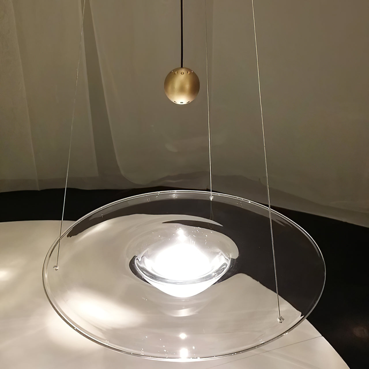 Olverai Ripple Glass Pendant Light