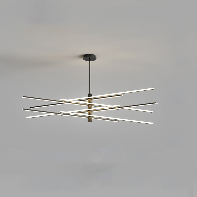Olverai Adjustable Linear Led Chandelier