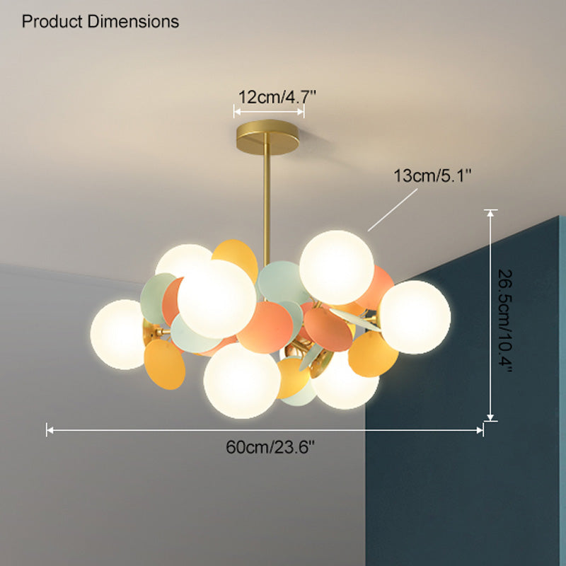 Olverai Branching Bubble Chandelier